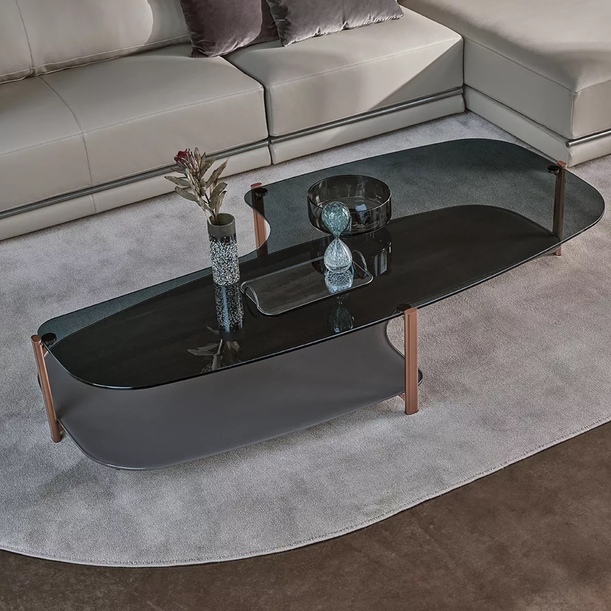 Pagoda Cocktail Table